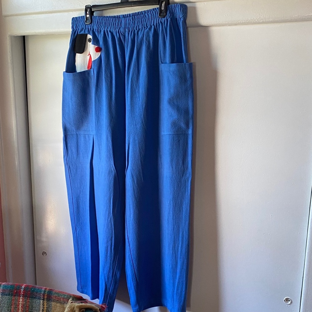 Fashion Brand Company Linen Puppy Pants